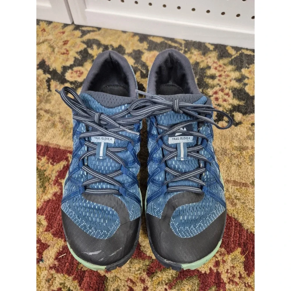 Merrell Trail Glove 4 Women's Blue Barefoot Running Shoes Size 8.5